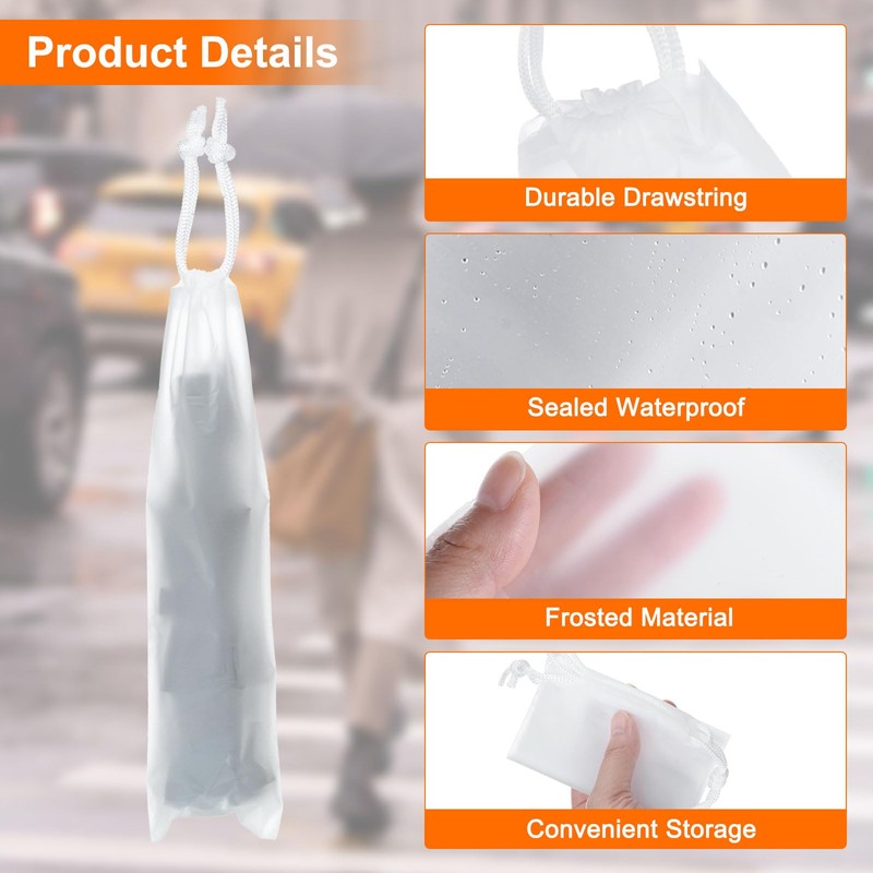 QUARKZMAN Pack of Umbrella Covers, Waterproof, Foldable, Portable Storage Bag,