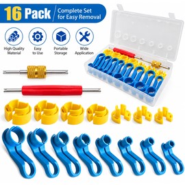 Fuel Line Disconnect Tool Set for Auto Maintenance – Angled Quick Removal Kit for Fuel Lines & A/C Oil Pipes