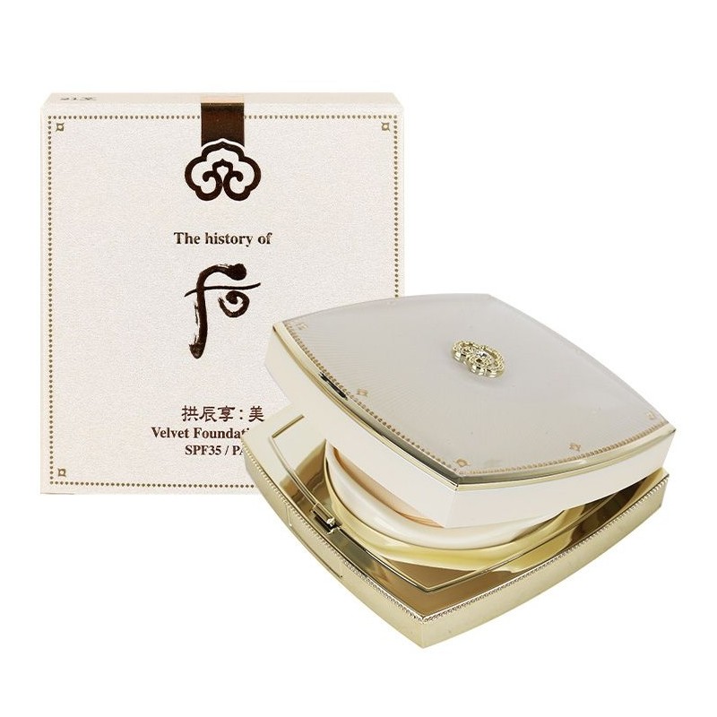 The Who Gongjinhyang Me Velvet Foundation Pact No. 21 SPF35