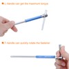 sourcing map Sliding T-Handle Hex Key Wrench Set 3mm Metric