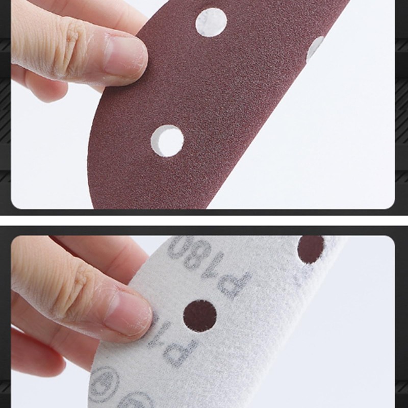 HOTCKB Pack of 15 Sanding Papers 225 mm Velcro Sanding