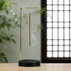 TIHNY 2-in-1 Wooden Incense Stick Holder with Cone Spool, Upside