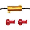 YUNPICAR 50W/25W 6Ω Warning Light Canceller, Turn Signal Resistor, Hifra