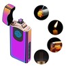 Triple Arc Plasma Lighter 500 mAh Battery USB Rechargeable Windproof