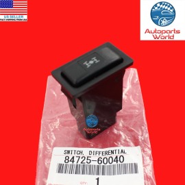 Toyota GENUINE TOYOTA RAV4 LAND CRUISER LX450 DIFFERENTIAL 4WD LOCK SWITCH 84725-60040