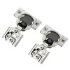 60 Pack 30 Pairs 5/8 inch Overlay Soft Close Hinges
