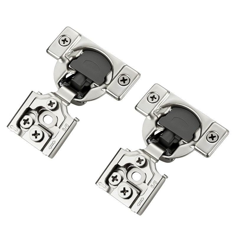 60 Pack 30 Pairs 5/8 inch Overlay Soft Close Hinges