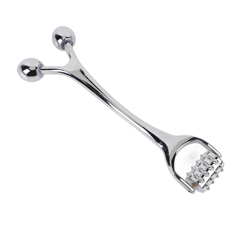 Face Roller Massager Zinc Alloy Deep Tissue Massage Multifunction Comfortable