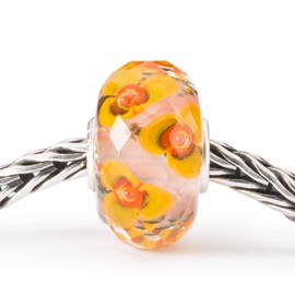 Trollbeads Sunflowers Fantasy, Glass, 0