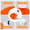 Psarnuk Chicken Waterer Cups (8 Pack/Orange) - DIY Automatic Large