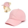Ponyflo Womens Ponytail Baseball Cap - Ponytail Hats for Women