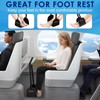 Airplane Foot Rest - Portable and Adjustable Foot Hammock, Non-Slip