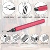 flintronic Universal Deburring Tool with 1 Metal Handle and 11