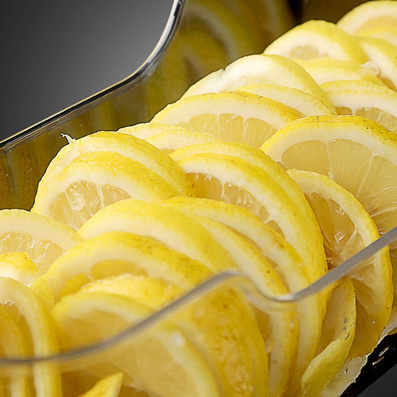 Fruit and Vegetable Slice Cutter Stainless Steel Lemon Potato Slicing