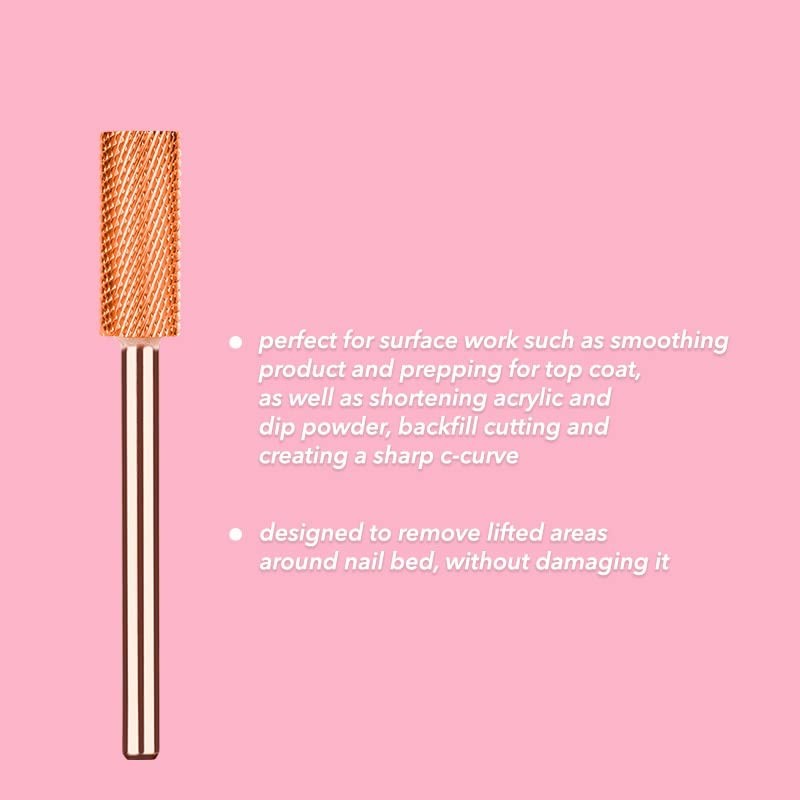 Kiara Sky Rose Gold Drill Bits for E-File Nail Drill