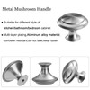 MengH-SHOP Cabinet Knob Round Door Knobs 30mm Mushroom Shape Pull