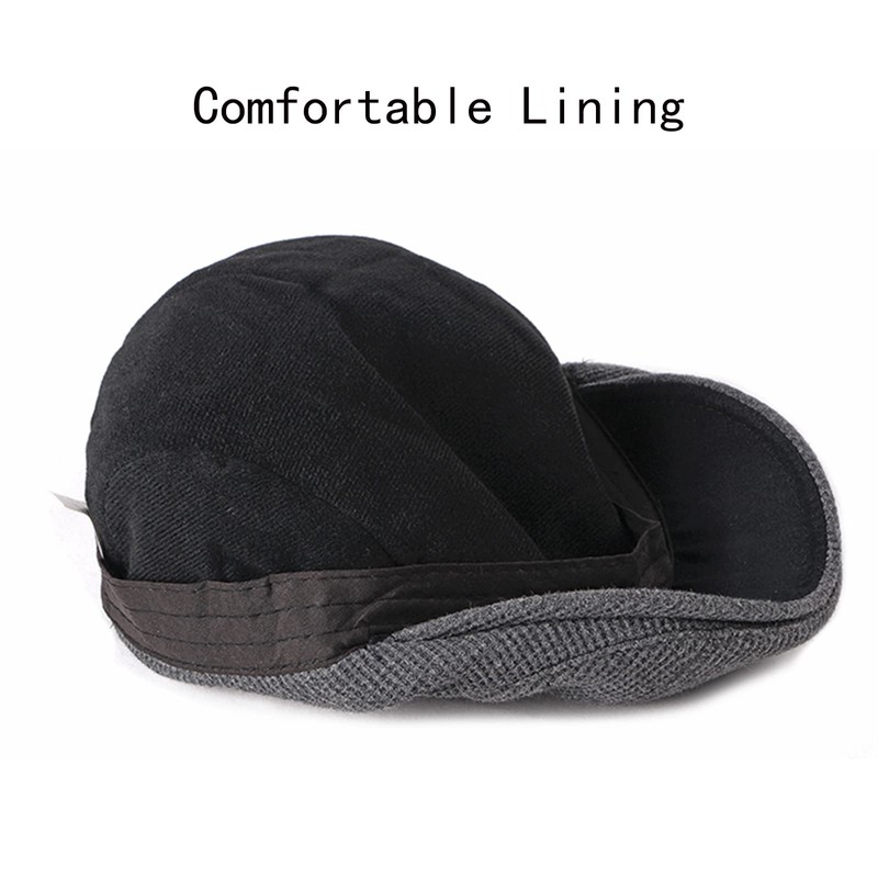 EKMTBJXY Mens Flat Cap Newsboy Gatsby Beret Hat Hunting Cabbie