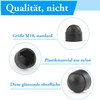 Pack of 28 Plastic Caps Screw Caps M10, 17 x