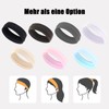 7 Stück sport stirnband damen, Elastische Haarbänder Stirnbänder für Frauen