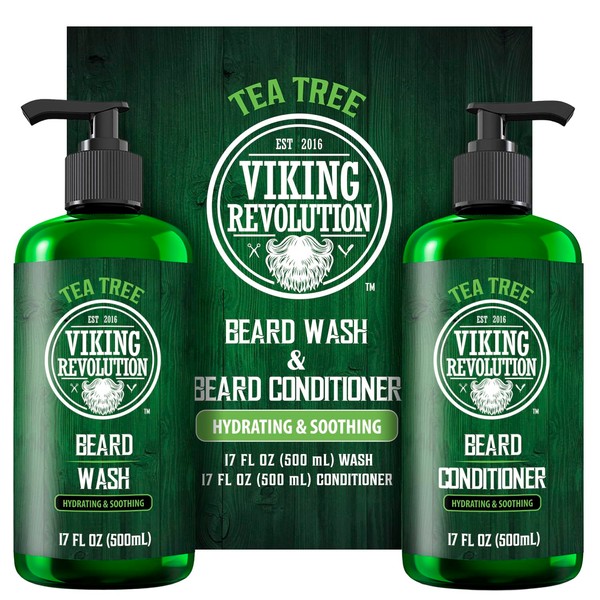 Viking Revolution Viking Revolution Tea Tree Oil Beard Wash and