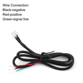 Eacam 52mm/2in Universal Revolution Meter Tachometer with Measuring Range 0-10000RPM, for Fit for 4 6 8 Cylinders Speedometer with English User Manual