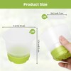 Clear Nursery Pots for Plants,30 Packs 4 inch Plastic Plant
