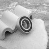 Create idea 4pcs 6005-2RS Deep Groove Ball Bearings Rubber Sealed