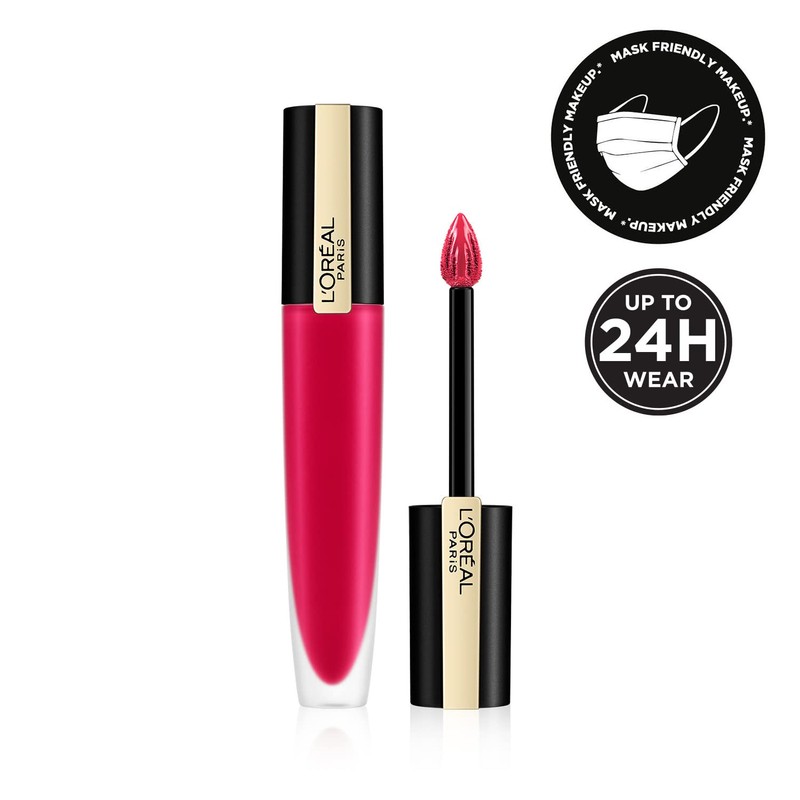 L'Oreal Paris Rouge Signature Matte Liquid Lipstick 114 I Represent