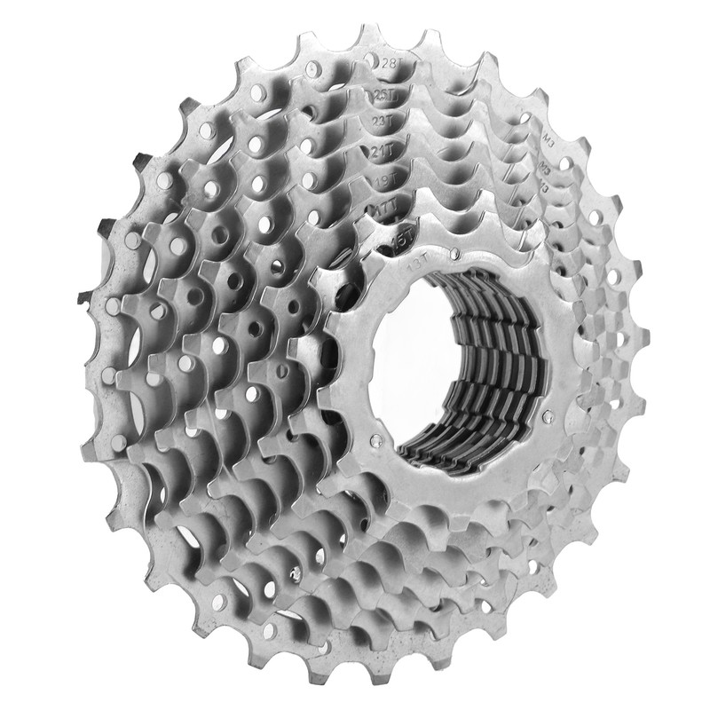 Bicycle Freewheel 28T 10 Speed Cassette Sprocket Wheel Nickel Chrome