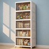 170 Qt Large Storage Bins with Lids, 5 Tier Stackable