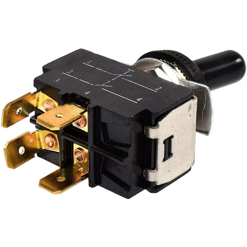 HQRP 4-Pin Toggle Switch for MK Diamond MK-100 Tracker Tile