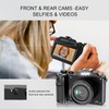 Yatao Digital Camera with WiFi, 4K 5K 64MP Photography Camera