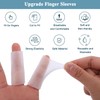 ADULLPONY Silicone Finger Cots - Soft Gel Fingertip Protector 24