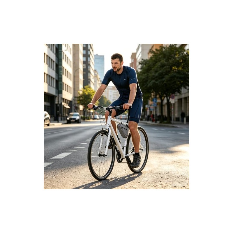 Bike Triangle Frame Bag, Bicycle Tube Storage Pouch, Strap-On Under