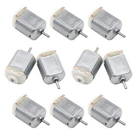 20 Pcs Micro 130 DC 3V-6V 10000 RPM Cars Toys Electric Motor, High Speed Torque DIY Remote Control Toy Car Hobby Motor, Kit for Toys