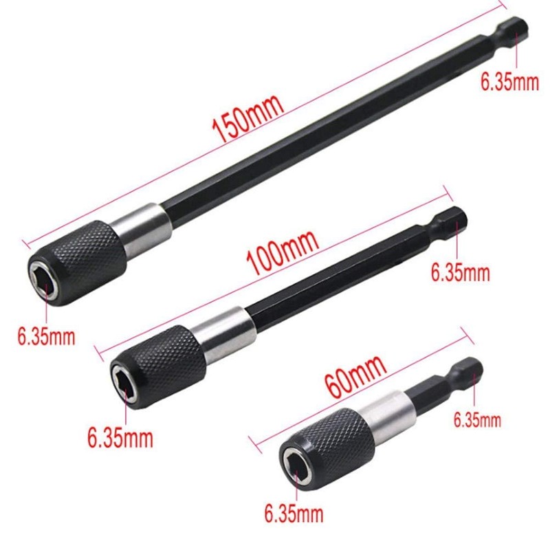 Flexible Drill Bit Extension Set, Includes 105° Right Angle Drill,