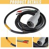 HOGUCAL 48V Charger Plug DC Cord Plug 130in Compatible with