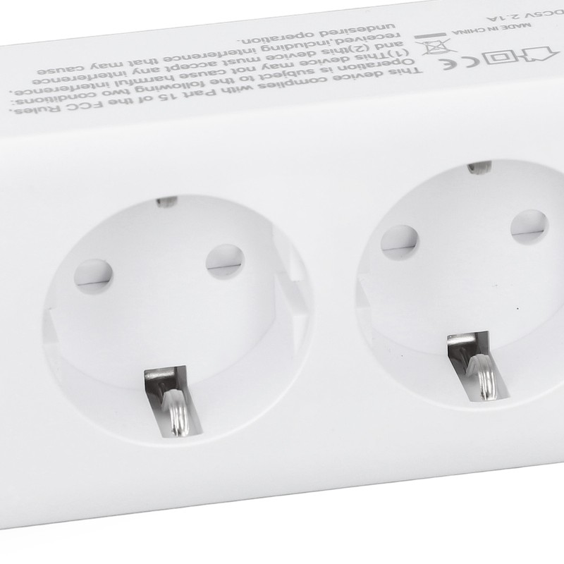 Embedded Power Outlet 2 USB 2 10A Ports Recessed Desk