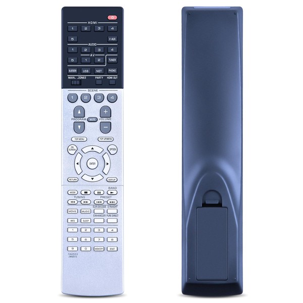 RAV553 ZW69510 Replacement Remote Control Compatible for Yamaha AV Audio