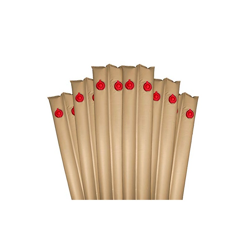 Robelle 8 ft. 6-Pack Extra Heavy Duty Tan Double Chamber