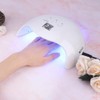 48W Intelligent Nail Lamp for Drying Nail Gels Time Setting