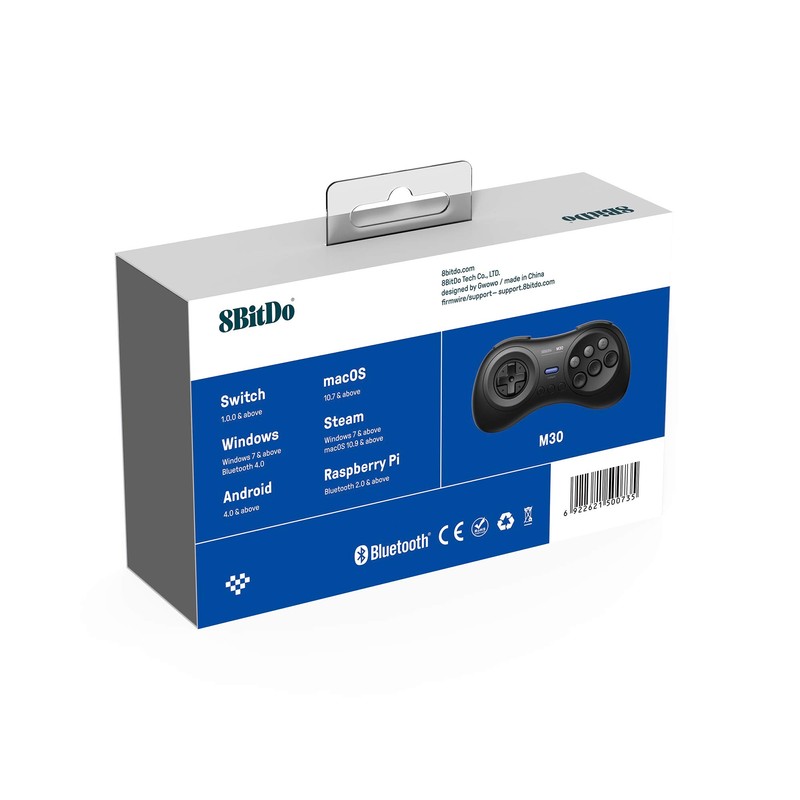 8BitDo M30 Bluetooth Wireless GamePad [Controller for SWITCH (wireless/wired)] -