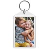 Snapins 1.75" x 2.75" Acrylic Photo Keychains - Pack of
