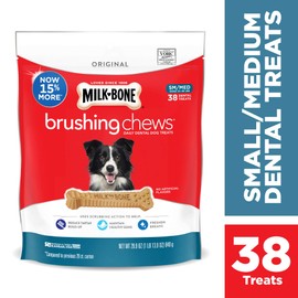 Milk-Bone Original Brushing Chews Daily Dental Dog Treats