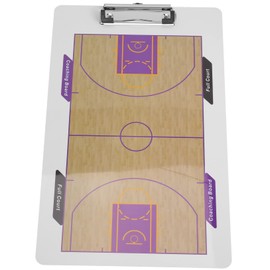 WHAMVOX Basketball Coaching Board Clipfolder Clipboard for Playbook Scorebook Portable Strategy Board