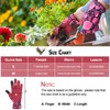SLARMOR Women's-Gardening-Gloves Thoughtful Gardening-Gifts-for-Women, Microfiber Material With Touchscreen Function, Ideal