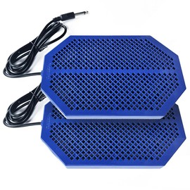 Cell Spa 2 Pack CS-1000 Twice Powerful 9" x 5.5" Ion Detox Foot Bath Arrays Coil Stainless Steel Aqua Ionic Cleanse Array Compatible with Most 1/4" Plug Type Detox Machines (NO Salt Package)