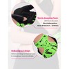 Anser 7150694 Woman Lycra Half Finger Girl Short Fingerless Gloves