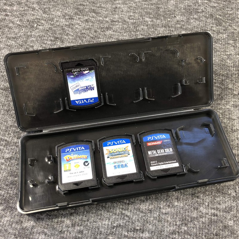 2Pcs 8 In 1 Game Memory Card Storage Case Box