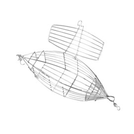 Totority Stainless Steel Olive Fishing Bait Trap Cage Portable Fishing Feeder Holder for Catching Shrimp Eels Lobster Minnows and Crawfish